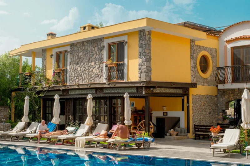 Olive Tree Suites Pool Side
